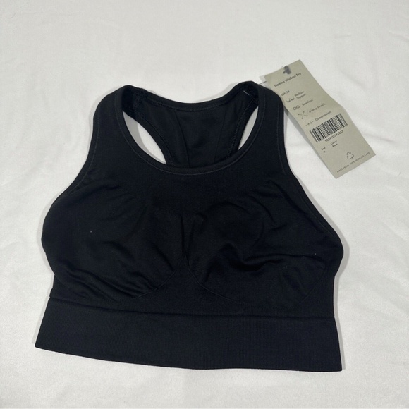 NWT $44 Sweaty Betty [ Medium ]‎ Stamina Racerback Sports Bra in Black - Picture 3 of 14